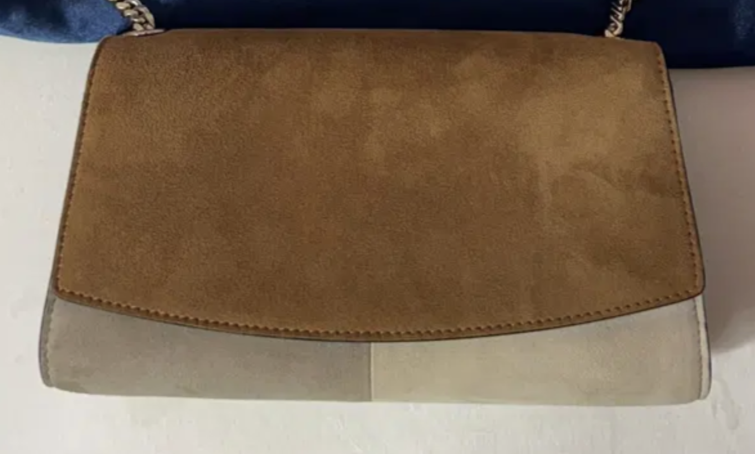 Jimmy Choo Celeste Clutch in Navy Suede — UFO No More